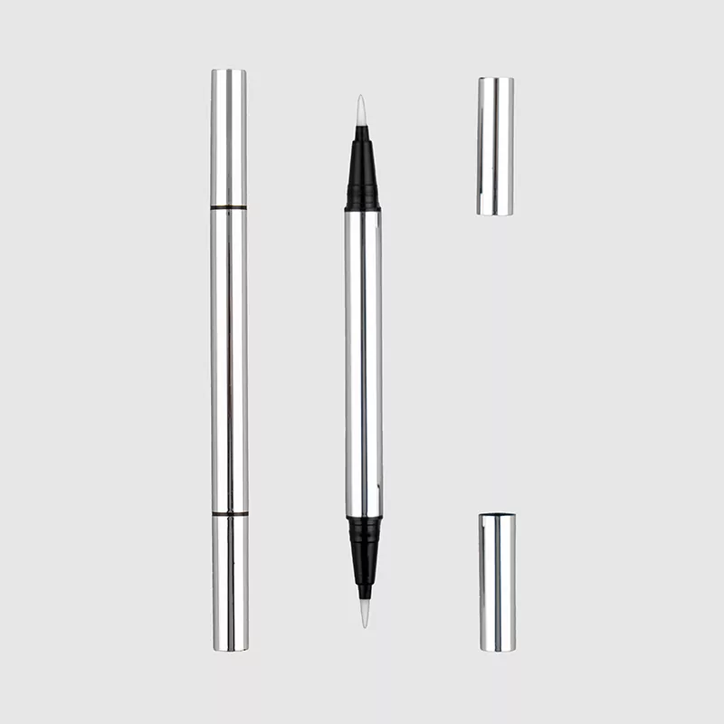 dual-ended brush အစွန်အဖျားအရည် liner ထုပ်ပိုး